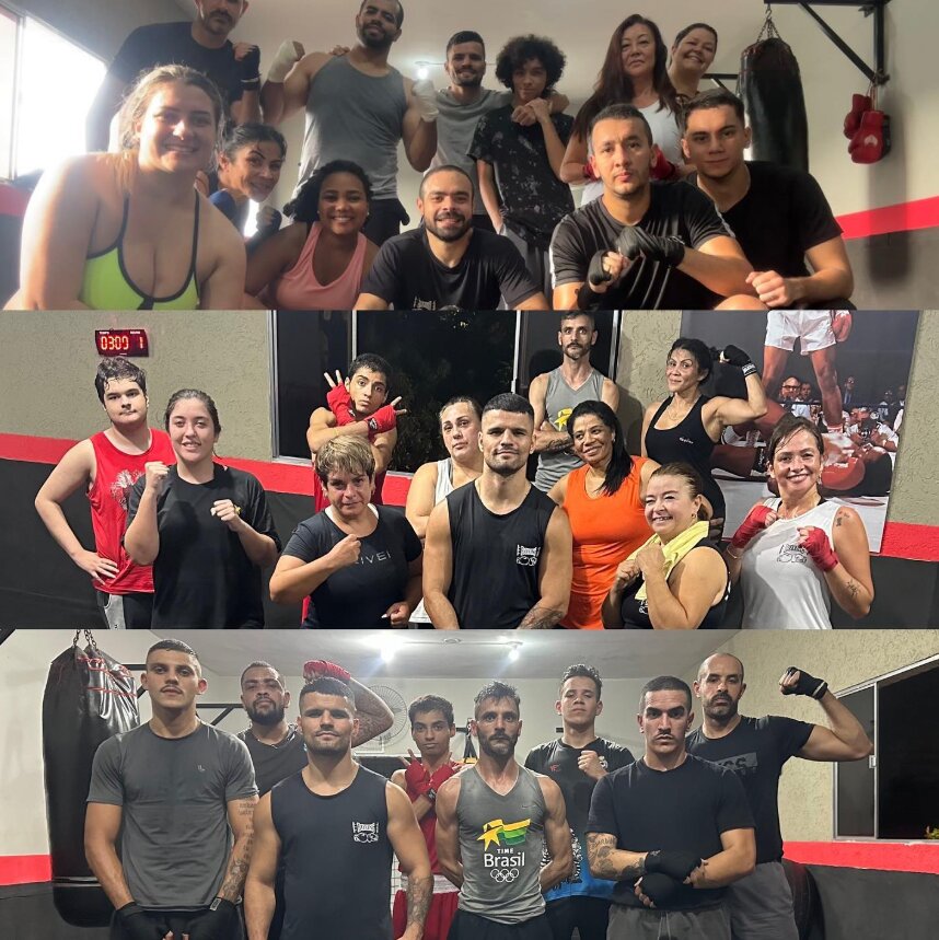 Turmas e alunos do Studio Team Silva